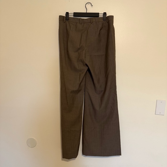 Anne Klein | Brown Wide-Leg Pants - Picture 6 of 9
